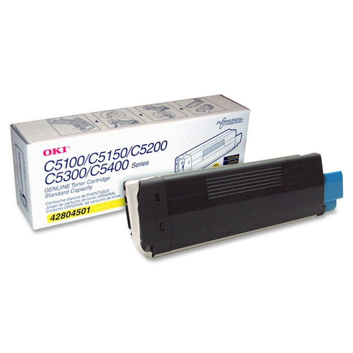 OKI 42804501 Yellow Toner Cartridge