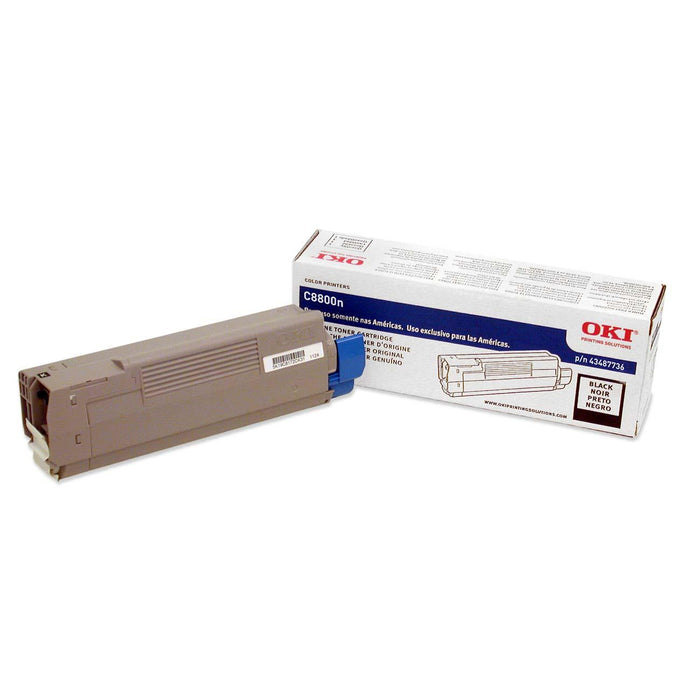 OKI 43487736 Black Toner Cartridge