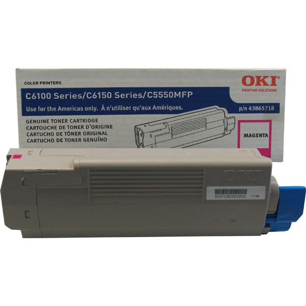 OKI 43865718 Magenta Toner Cartridge