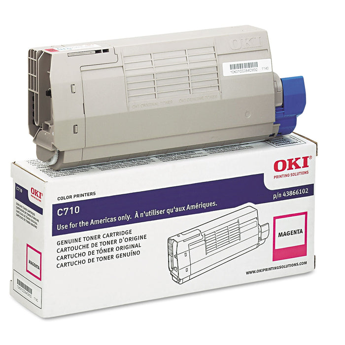 OKI 43866102 Magenta Toner Cartridge
