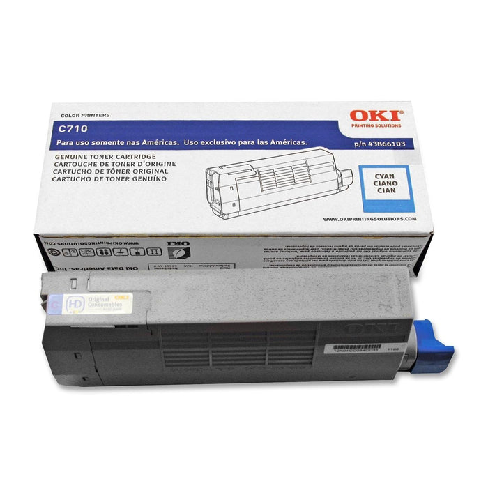 OKI 43866103 Cyan Toner Cartridge