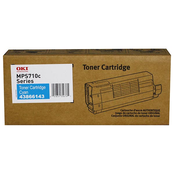 OKI 43866143 Cyan Toner Cartridge