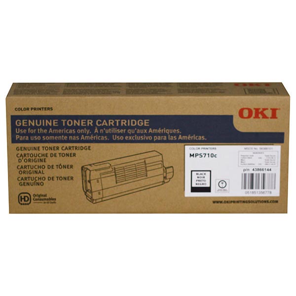 OKI 43866144 Black Toner Cartridge