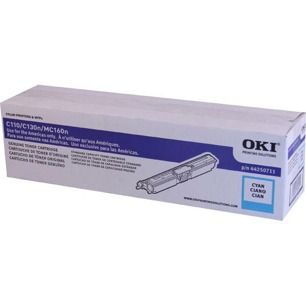 OKI 44250711 Cyan Toner Cartridge
