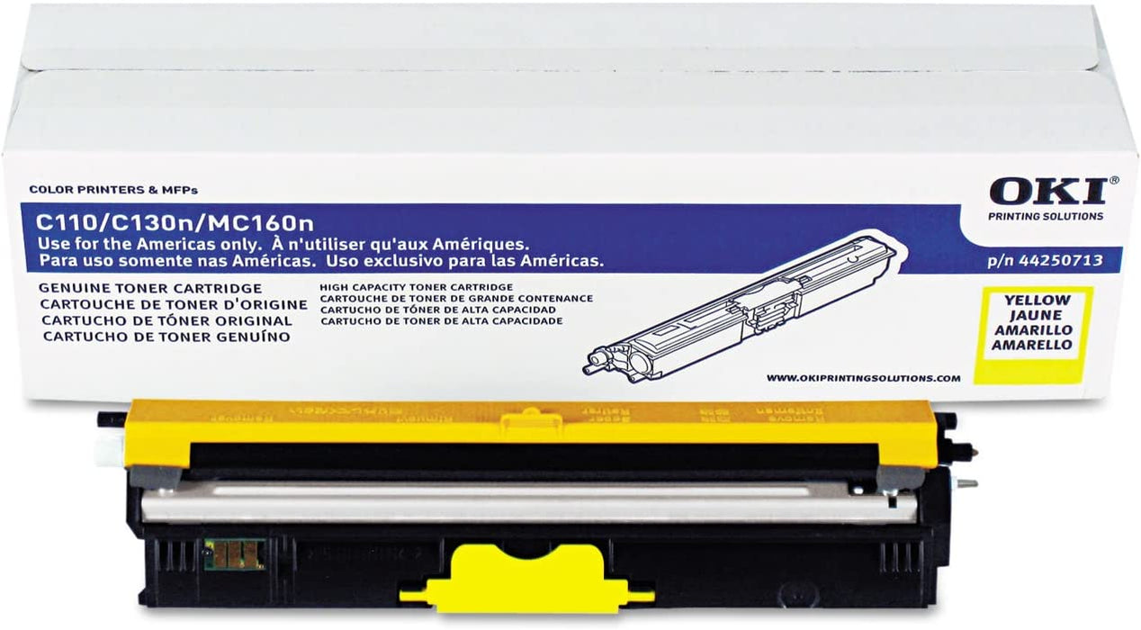 OKI 44250713 Yellow High Yield Toner Cartridge