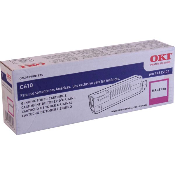 OKI 44315302 Magenta Toner Cartridge