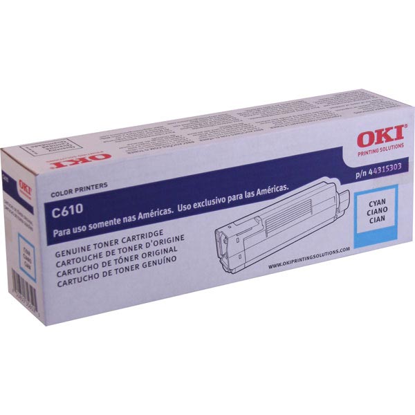 OKI 44315303 Cyan Toner Cartridge