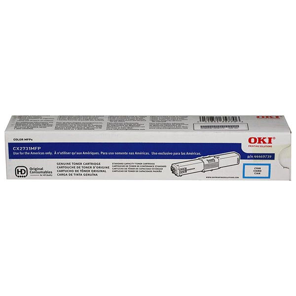 OKI 44469739 Cyan Toner Cartridge
