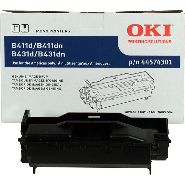 OKI 44574301 Black Drum Unit