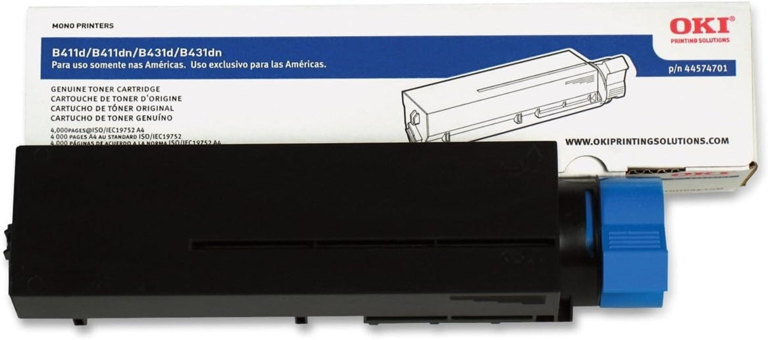 OKI 44574701 Black Toner Cartridge