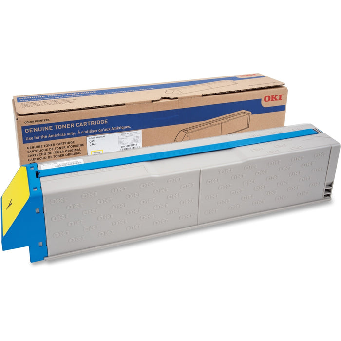 OKI 45536513 Yellow Toner Cartridge