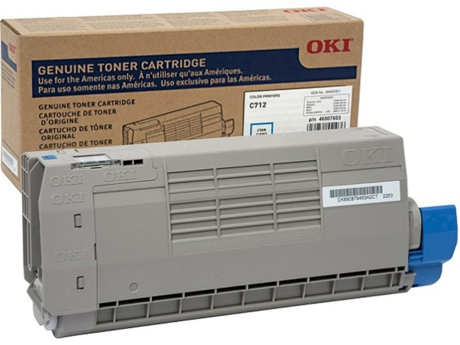 OKI 46507603 Cyan Toner Cartridge