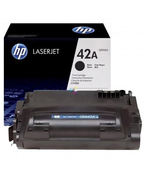 HP 42A Q5942A Black Standard Yield Original LaserJet Toner Cartridge – 10,000 Pages