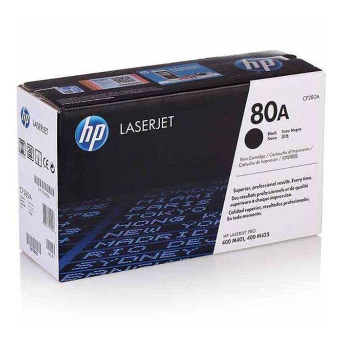 HP 80A CF280A Black Standard Yield Original LaserJet Toner Cartridge – 2,700 Pages