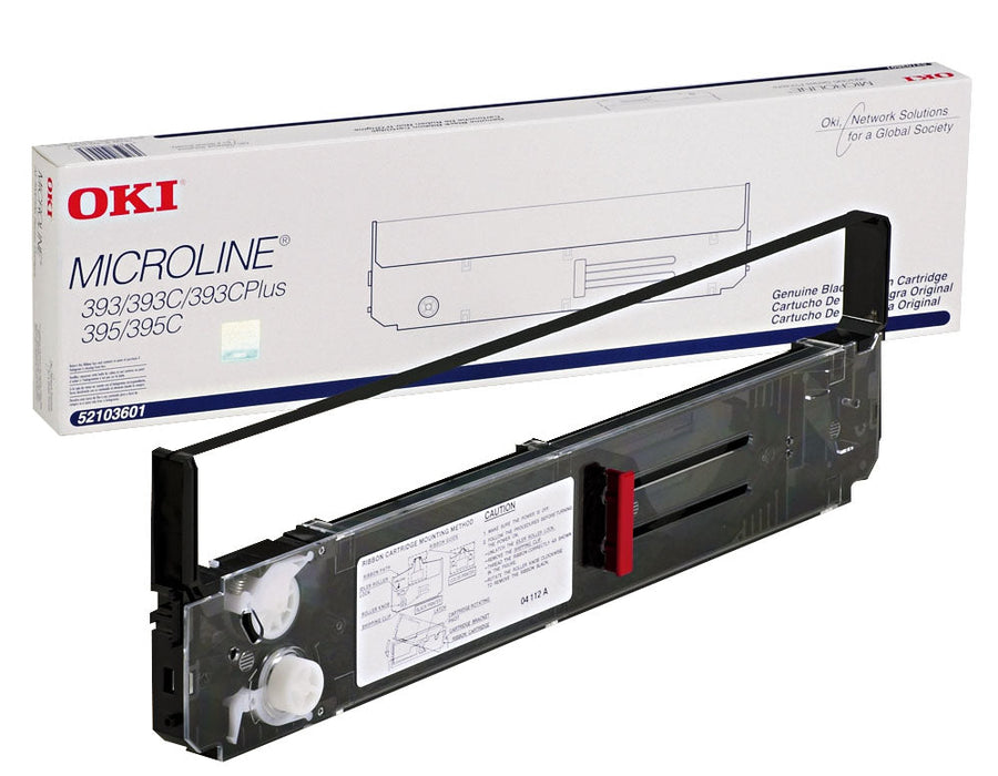 OKI 52103601 Black Printer Ribbon Cartridge