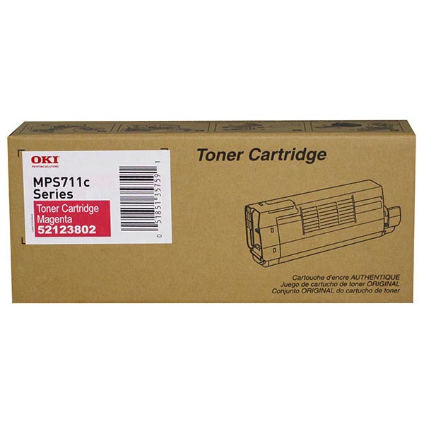 OKI 52123802 Magenta Toner Cartridge