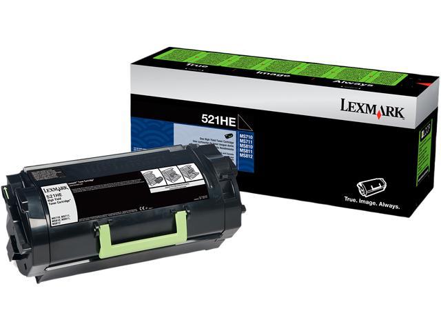Lexmark 52D1H0E Black High Yield Toner Cartridge