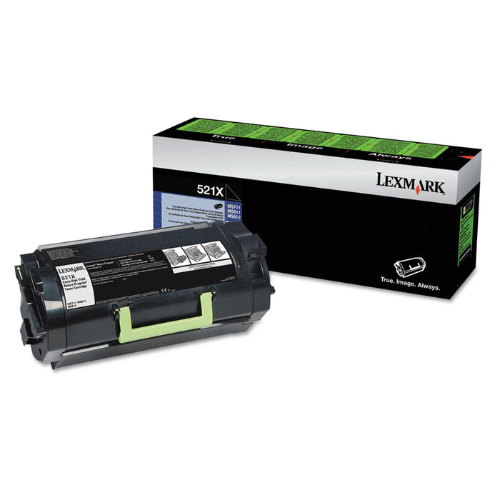 Lexmark 52D1X0L Black Extra High Yield Return Program Toner Cartridge