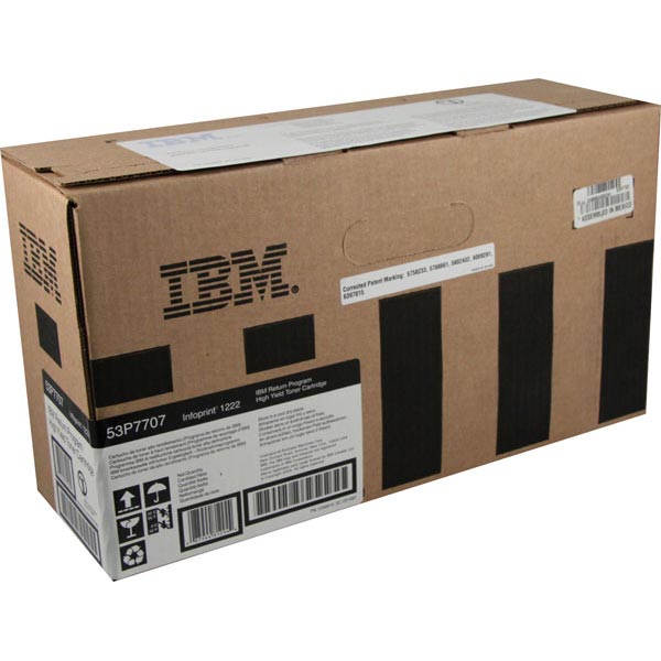 IBM 53P7707 Black High Yield Return Program Toner Cartridge