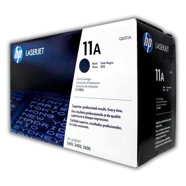HP 11A Q6511A Black Standard Yield Original LaserJet Toner Cartridge – 6,000 Pages