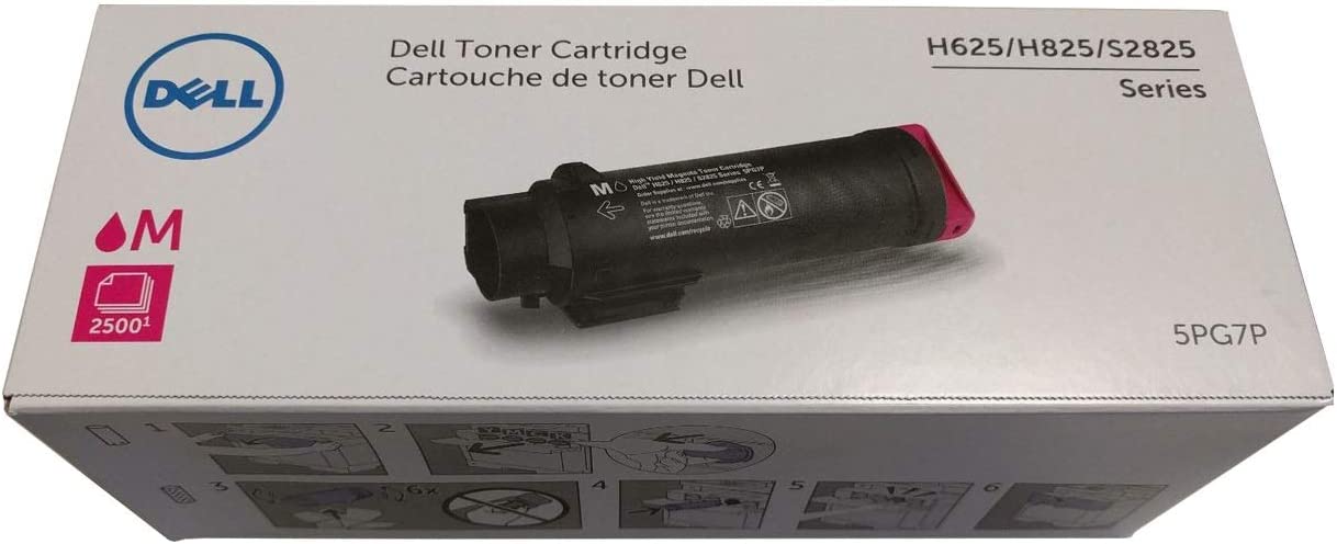Dell 5PG7P Magenta High Yield Toner Cartridge