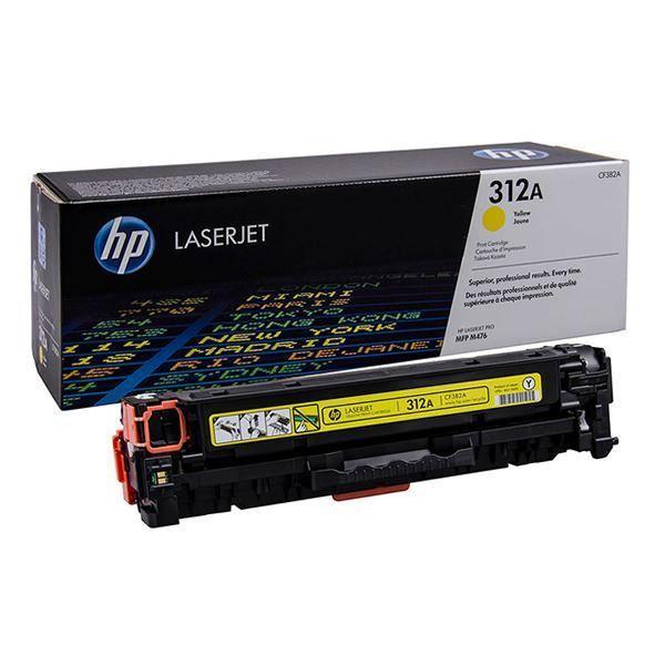HP 312A CF382A Yellow Standard Yield Original LaserJet Toner Cartridge