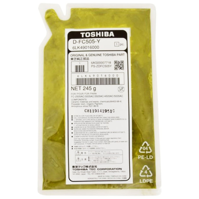 Toshiba 6LK49016000 Yellow Developer