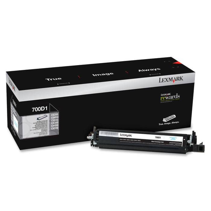 Lexmark 70C0D10 Black Developer Unit