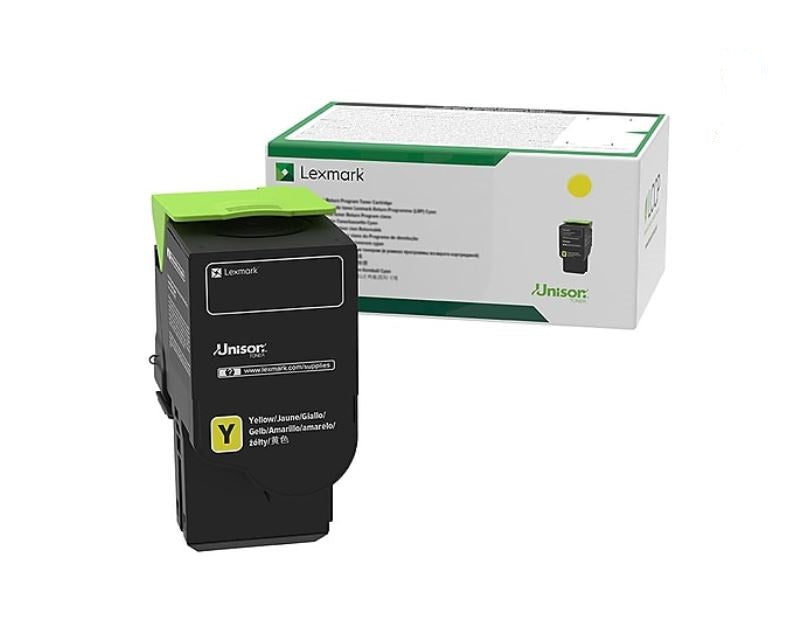 Lexmark 78C10Y0 Yellow Return Program Toner Cartridge