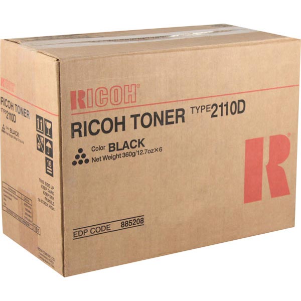 Ricoh 885208 Black Toner Cartridge