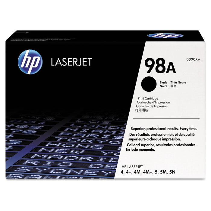 HP 92298A Black Toner Cartridge