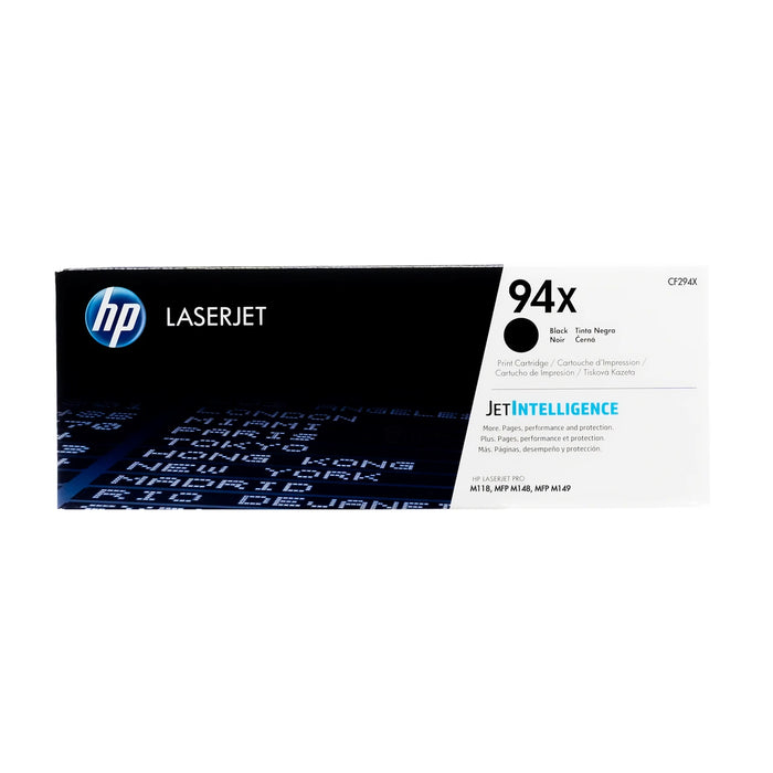 HP 94X CF294X Black High Yield Original LaserJet Toner Cartridge – 2,800 Pages