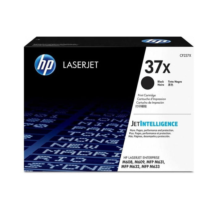 HP 37X CF237X Black High Yield Original LaserJet Toner Cartridge – 25,000 Pages