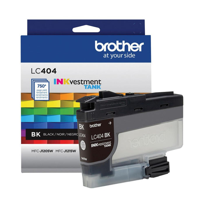 Brother LC404BKS Black Standard-Yield INKvestment Tank Ink Cartridge