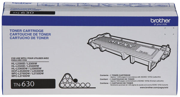 Brother TN-630 Black Toner Cartridge