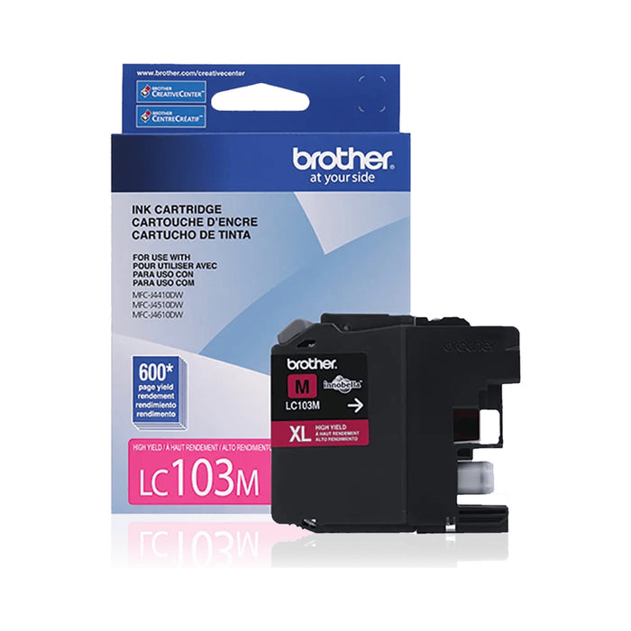 Brother LC103M Magenta High Yield Ink Cartridge