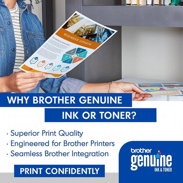 Brother Genuine TN-436C toner benefits information
