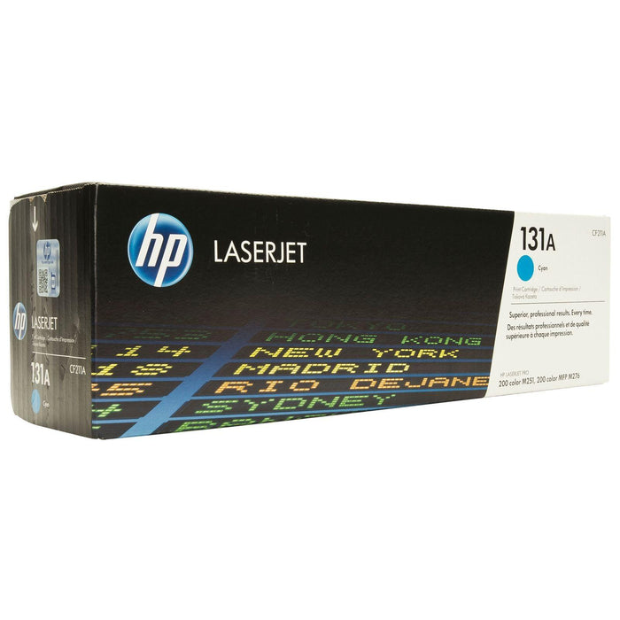 HP 131A CF211A Cyan Standard Yield Original LaserJet Toner Cartridge – 1,800 Pages