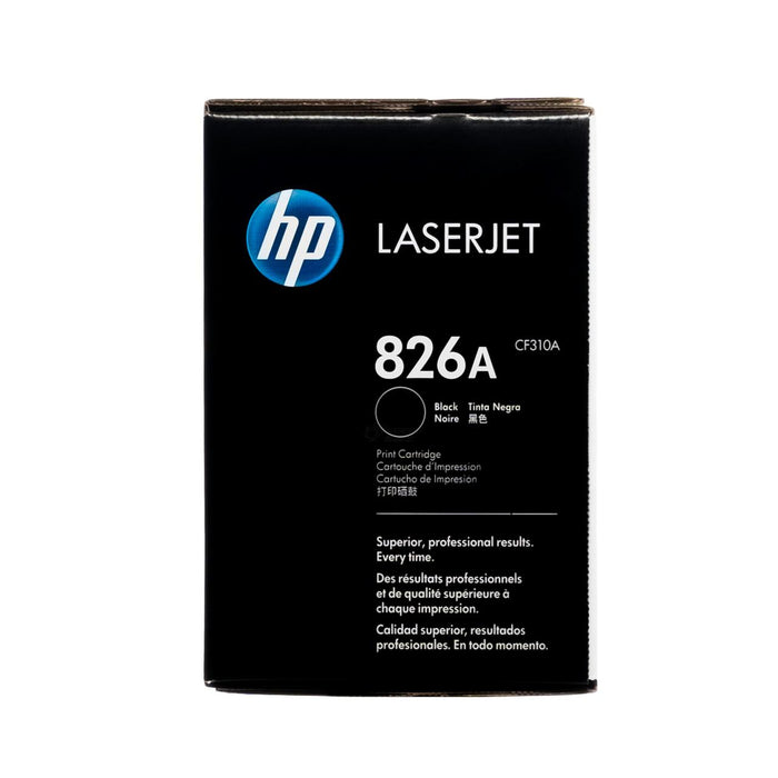 HP 826A CF310A Black Standard Yield Original LaserJet Toner Cartridge