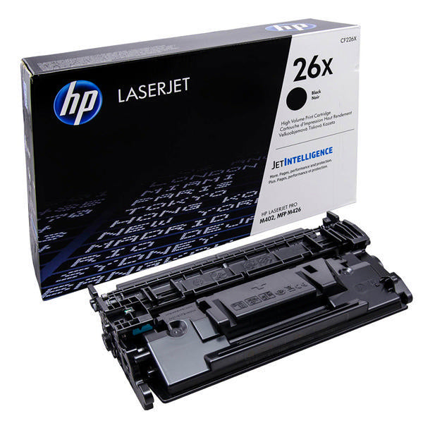 HP 26X CF226X Black High Yield Original LaserJet Toner Cartridge – 9,000 Pages