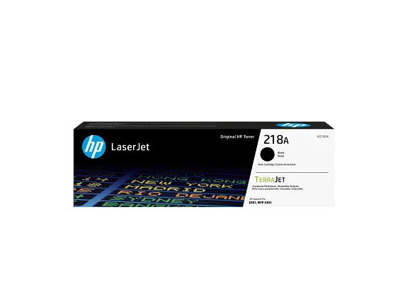 HP 218A W2180A Black Standard-Yield Original Toner Cartridge - 1,300 pages (ISO/IEC 19798)
