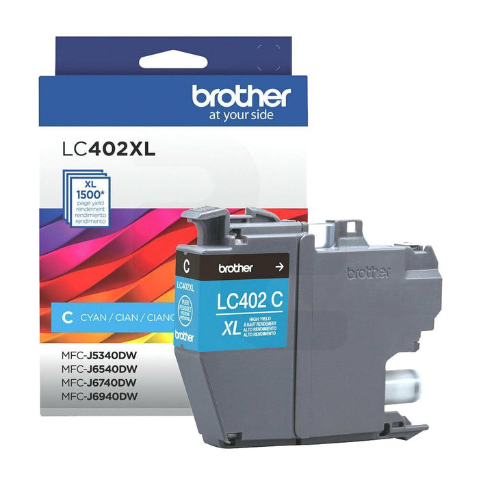 Brother LC402XLCS Cyan High-Yield INKvestment Tank Ink Cartridge