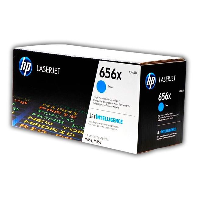 HP 656X CF461X Cyan High Yield Original LaserJet Toner Cartridge