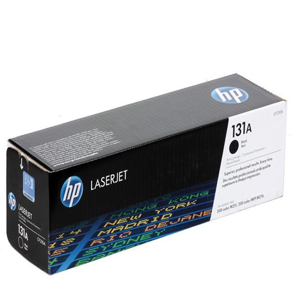 HP 131A CF210A Black Standard Yield Original LaserJet Toner Cartridge – 1,600 Pages