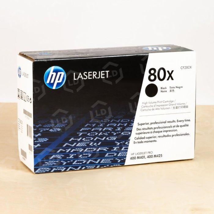 HP 80X CF280X Black High Yield Original LaserJet Toner Cartridge – 6,900 Pages