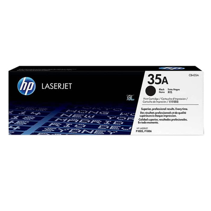 HP 35A CB435A Black Standard Yield Original LaserJet Toner Cartridge – 1,500 Pages
