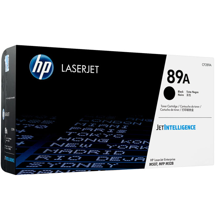 HP 89A CF289A Black Standard Yield Original LaserJet Toner Cartridge – 5,000 Pages