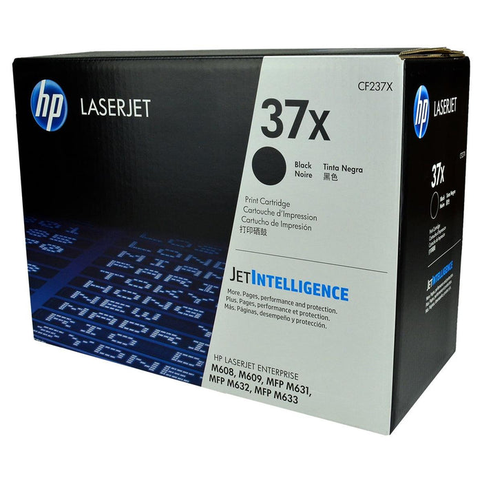 HP 37X CF237X Black High Yield Original LaserJet Toner Cartridge – 25,000 Pages