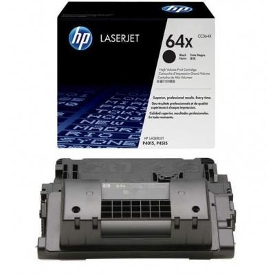 HP 64X CC364X Black High Yield Original LaserJet Toner Cartridge – 24,000 Pages