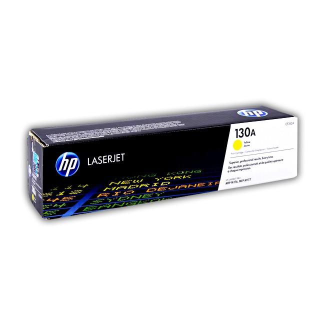 HP 130A CF352A Yellow Standard Yield Original LaserJet Toner Cartridge